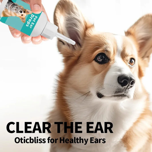 Pet Ear Wash Drops – Ear Care for Cats & Dogs