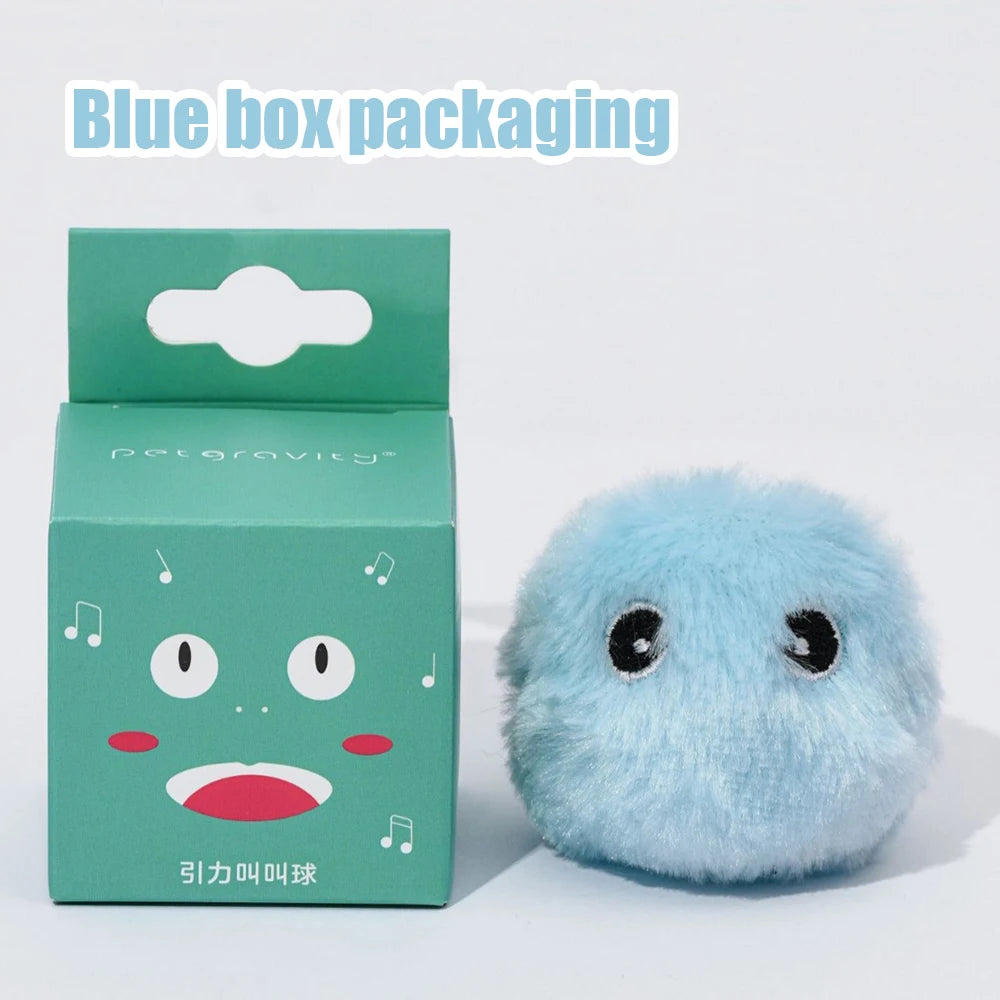 Interactive Plush Toy Balls – Electric Catnip Squeak Toys for Cats & Dogs