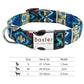 Adjustable Nylon Pet Collar – Personalized Engraved ID for Dogs & Cats