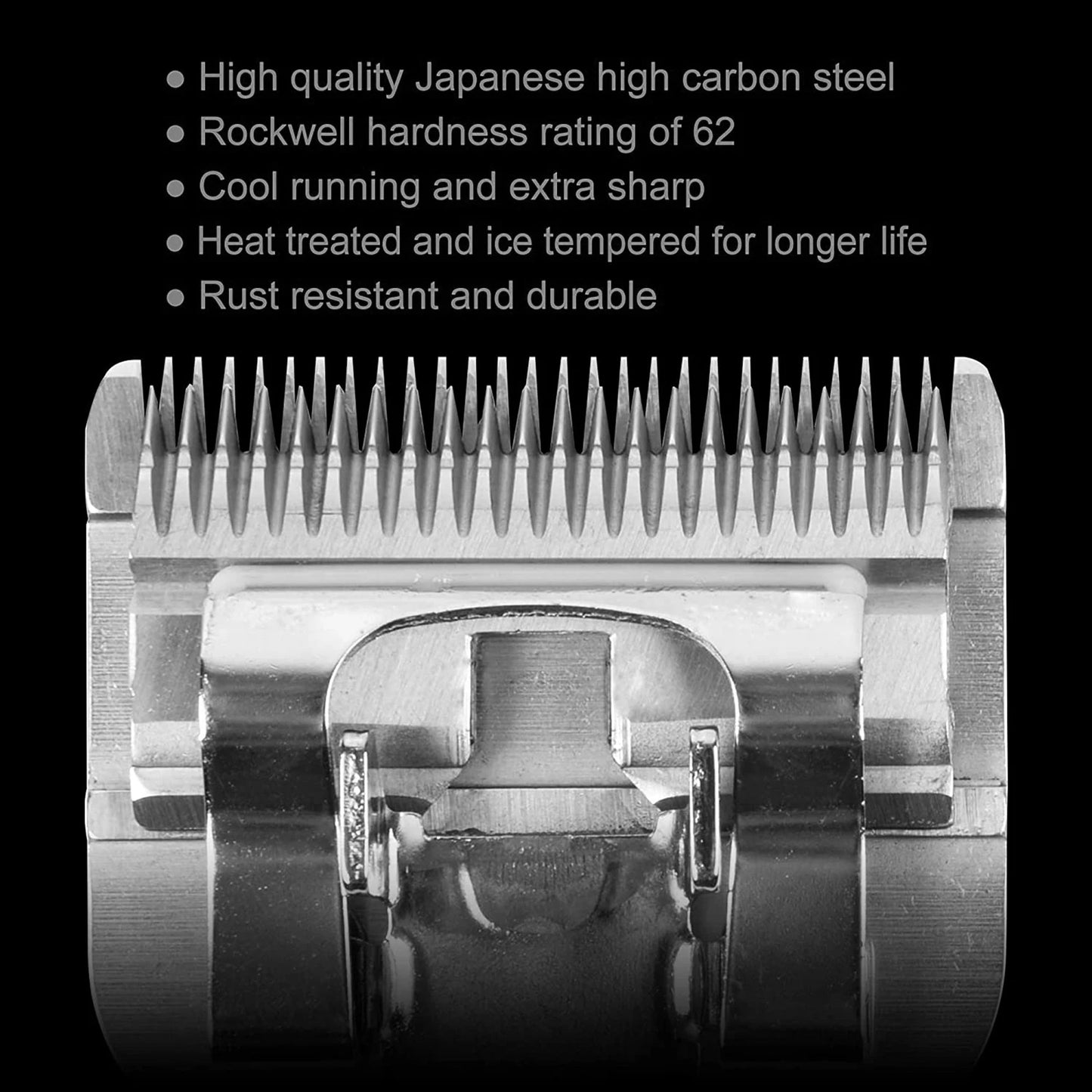 Professional Pet Clipper Blades – A5 Ceramic Fit for Andis & Oster