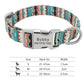 Adjustable Nylon Pet Collar – Personalized Engraved ID for Dogs & Cats