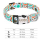 Adjustable Nylon Pet Collar – Personalized Engraved ID for Dogs & Cats