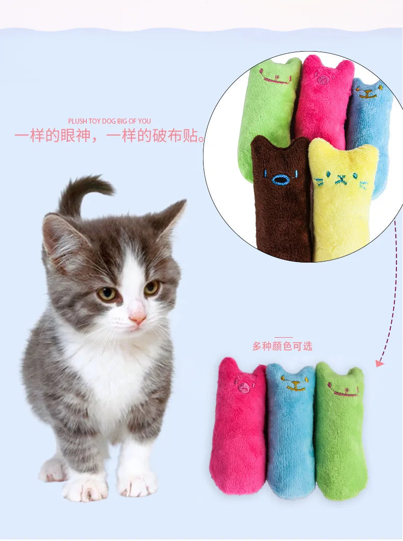 Catnip Plush Toy – Interactive Chew & Bite Toy for Cats