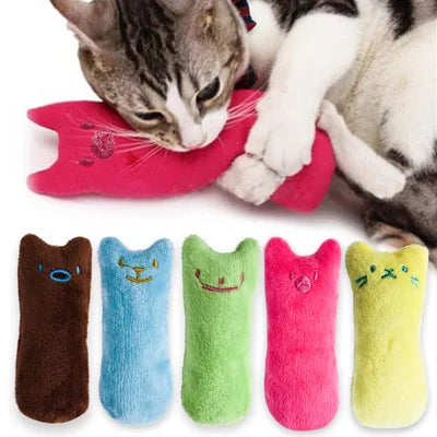 Catnip Plush Toy – Interactive Chew & Bite Toy for Cats