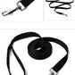 Solid Nylon Dog Leash – Long Lead for Large Dogs & Training