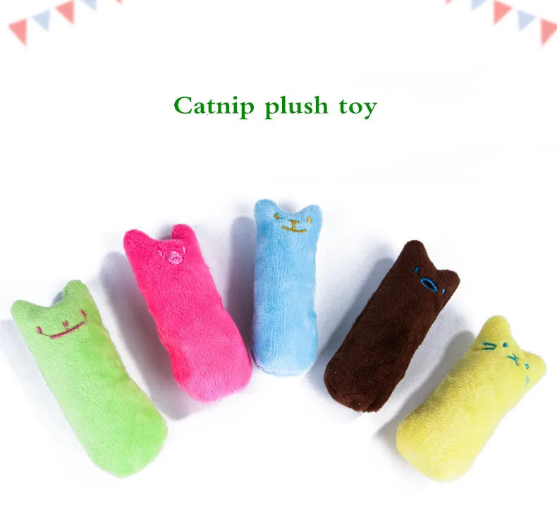 Catnip Plush Toy – Interactive Chew & Bite Toy for Cats