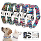 Adjustable Nylon Pet Collar – Personalized Engraved ID for Dogs & Cats