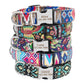Adjustable Nylon Pet Collar – Personalized Engraved ID for Dogs & Cats