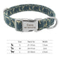 Adjustable Nylon Pet Collar – Personalized Engraved ID for Dogs & Cats
