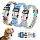 Adjustable Nylon Pet Collar – Personalized Engraved ID for Dogs & Cats