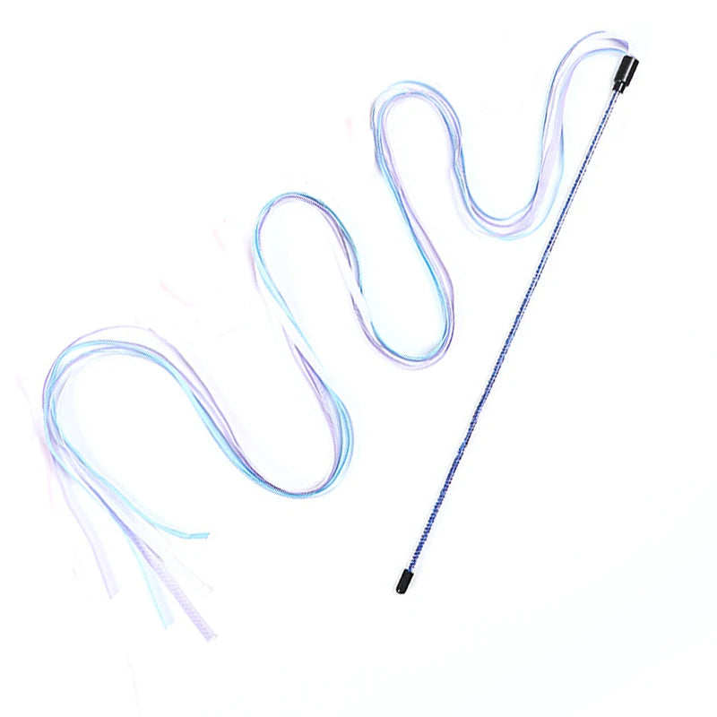 Cat Teaser Wand – Interactive Chase & Chew Toy for Cats