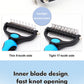Pet Knot Remover Comb – Stainless Steel Dematting Brush for Dogs & Cats
