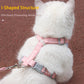 Puppy Harness & Leash Set – Breathable Vest for Small & Medium Pets