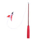 Telescopic Cat Teaser Wand – 3-Section Interactive Stick Toy