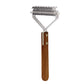 Pet Anti-Knotting Comb – Massage Hair Removal with Wooden Handle