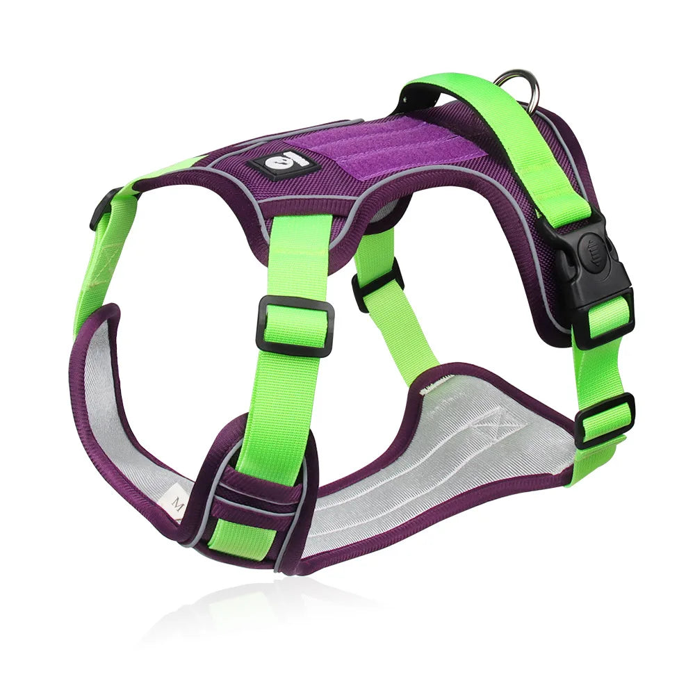 Reflective Tactical Dog Harness – Waterproof Vest for Medium & Large Dogs