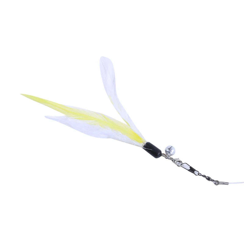 Telescopic Cat Teaser Wand – 3-Section Interactive Stick Toy