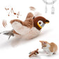 Catnip Electric Bird Toy – USB Rechargeable Touch-Activated Plush