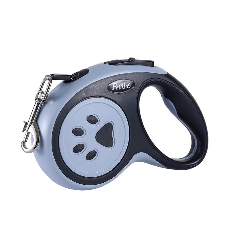 Retractable Nylon Dog Leash – 3m/5m Durable Puppy & Cat Lead