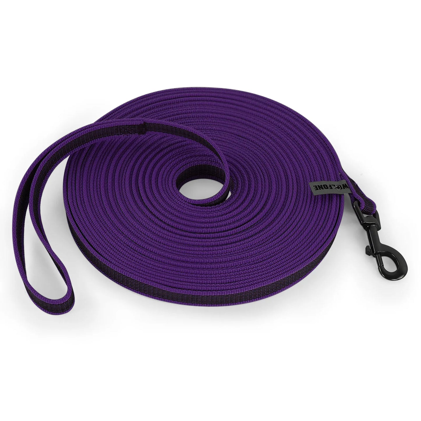 Medium & Long Dog Leash – Latex Silk Training Lead, Dual Color