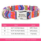 Adjustable Nylon Pet Collar – Personalized Engraved ID for Dogs & Cats