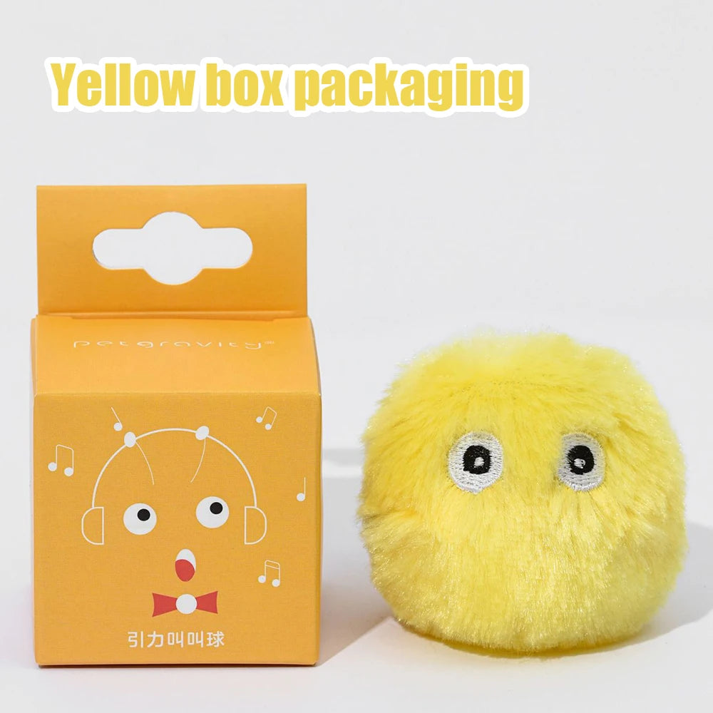 Interactive Plush Toy Balls – Electric Catnip Squeak Toys for Cats & Dogs