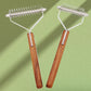 Pet Anti-Knotting Comb – Massage Hair Removal with Wooden Handle