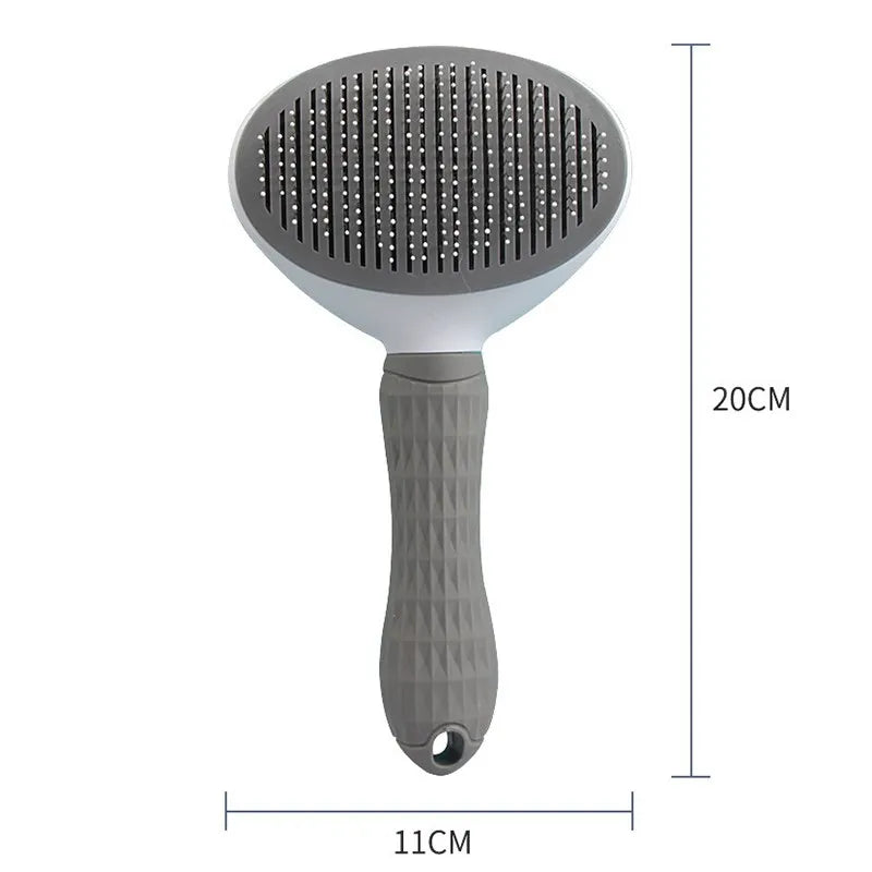Pet Hair Brush & Comb – Grooming Tool for Cats & Dogs