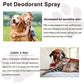 Lavender Oil Dog Deodorizer Spray – Long-Lasting Odor Remover for Cats & Dogs