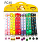 12-Pcs Anti-Lost Pet Collars – Mix Color Buckle Collars with Bell