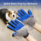 Pet Grooming Glove – Gentle Hair Remover for Cats & Dogs