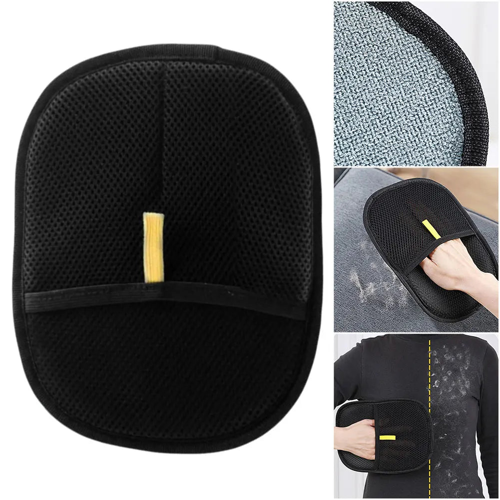 Pet Grooming Deshedding Gloves – Hair Remover for Dogs, Cats & Rabbits