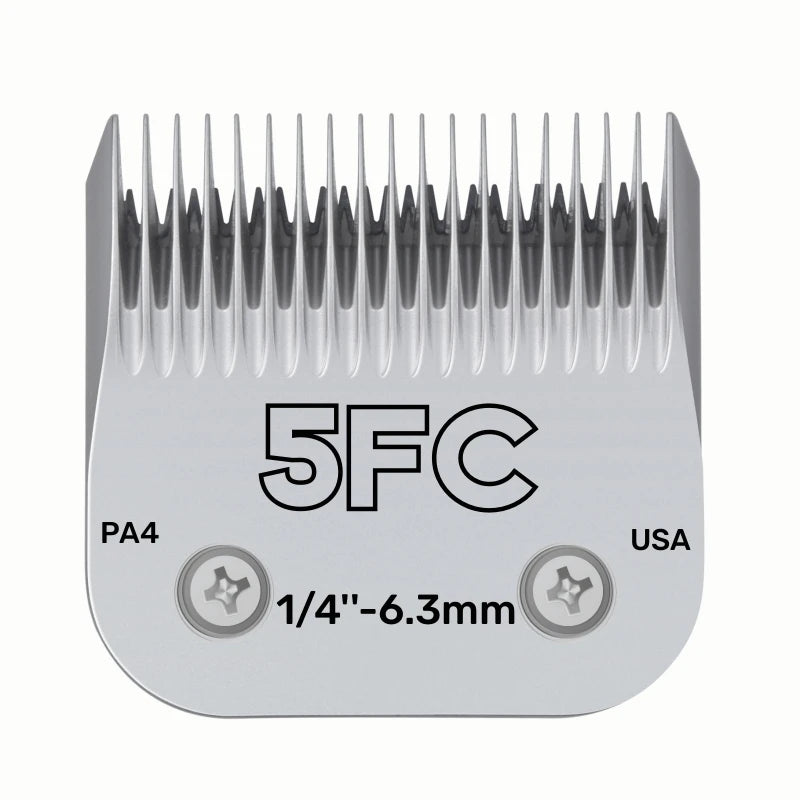 Professional Pet Clipper Blades – A5 Ceramic Fit for Andis & Oster