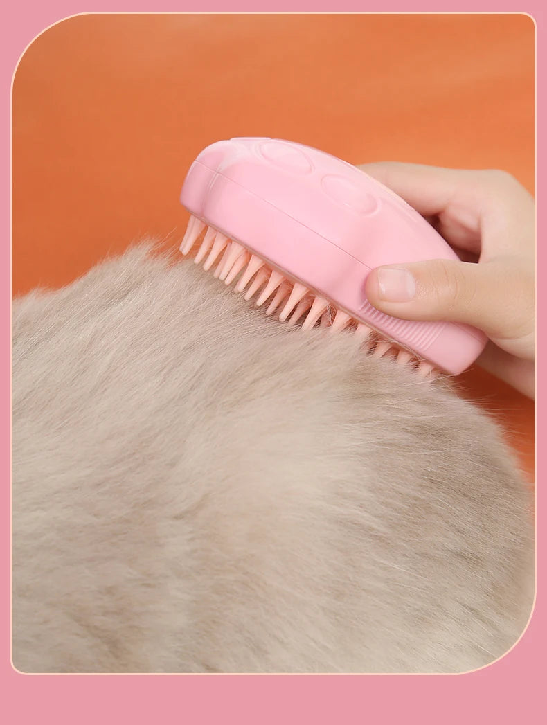 Colored Pet Grooming Comb – Floating Hair & Tangled Hair Remover