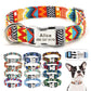 Adjustable Nylon Pet Collar – Personalized Engraved ID for Dogs & Cats