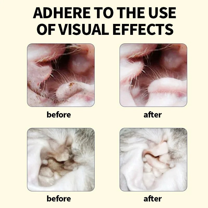 Pet Ear Wash Drops – Ear Care for Cats & Dogs