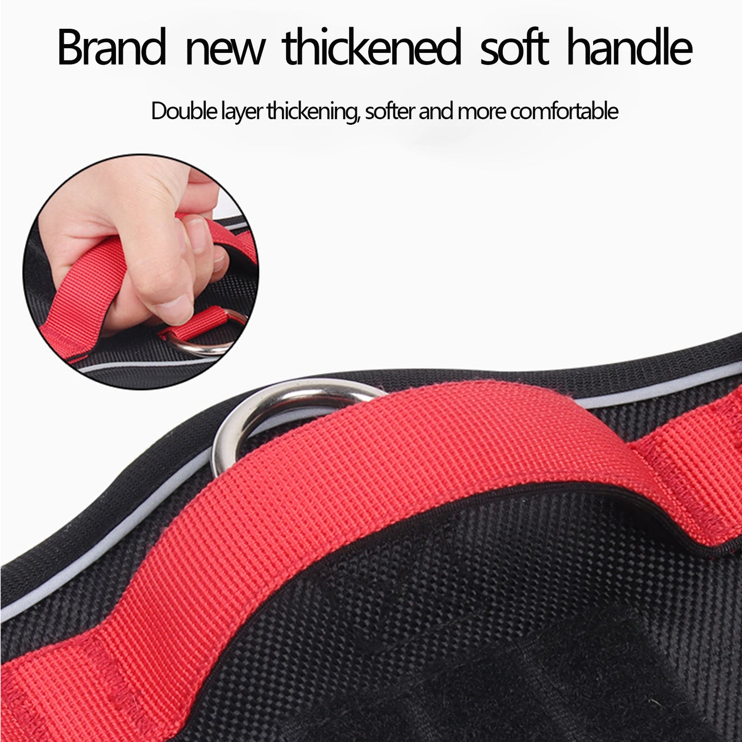 Reflective Tactical Dog Harness – Waterproof Vest for Medium & Large Dogs