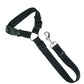2-in-1 Pet Car Seat Belt & Leash – Adjustable Safety Harness