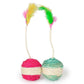 Scratching Ball with Feather – Interactive Cat Toy