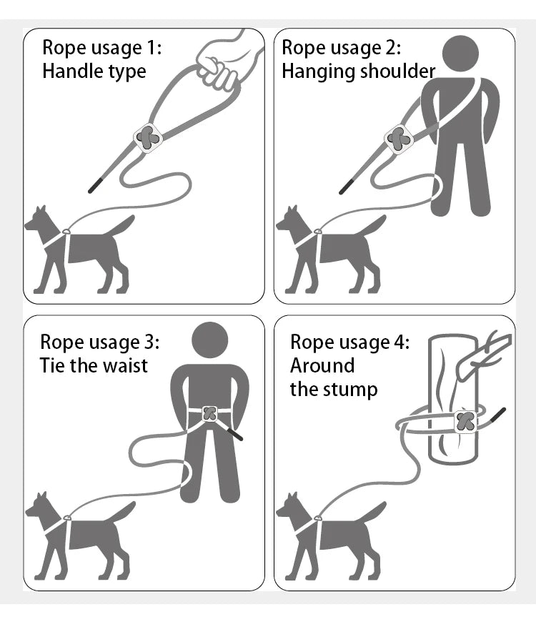 Adjustable Reflective Dog & Cat Harness Leash Set – Small & Medium Pets