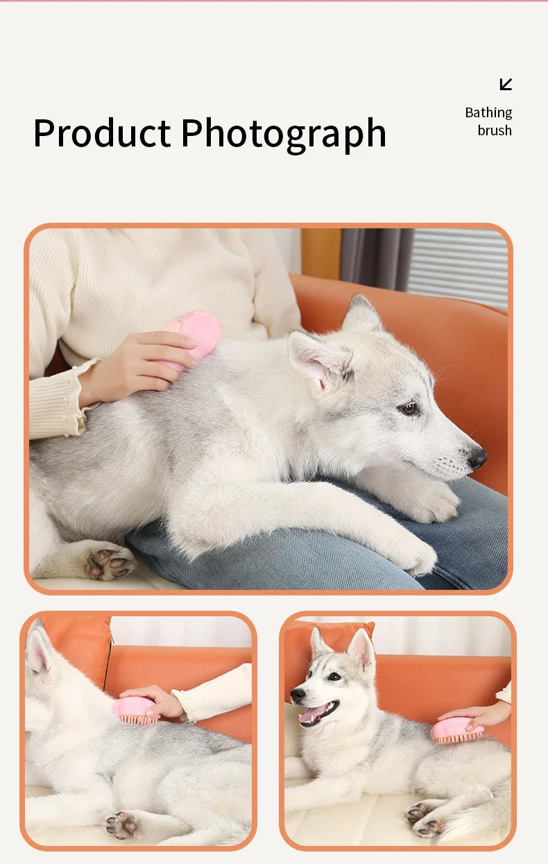 Colored Pet Grooming Comb – Floating Hair & Tangled Hair Remover