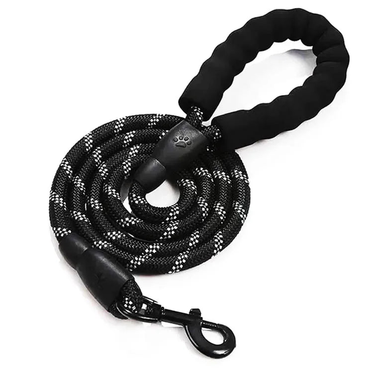 Strong Reflective Dog Leash – Durable Pet Lead for Small, Medium & Large Dogs