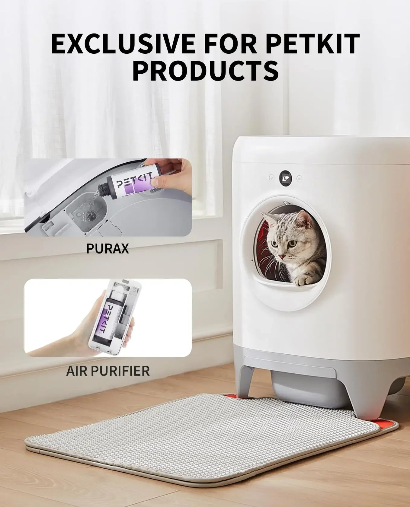 PETKIT Air Purifying Refills – PuraX & PuraMax Cat Litter Box