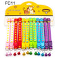 12-Pcs Anti-Lost Pet Collars – Mix Color Buckle Collars with Bell