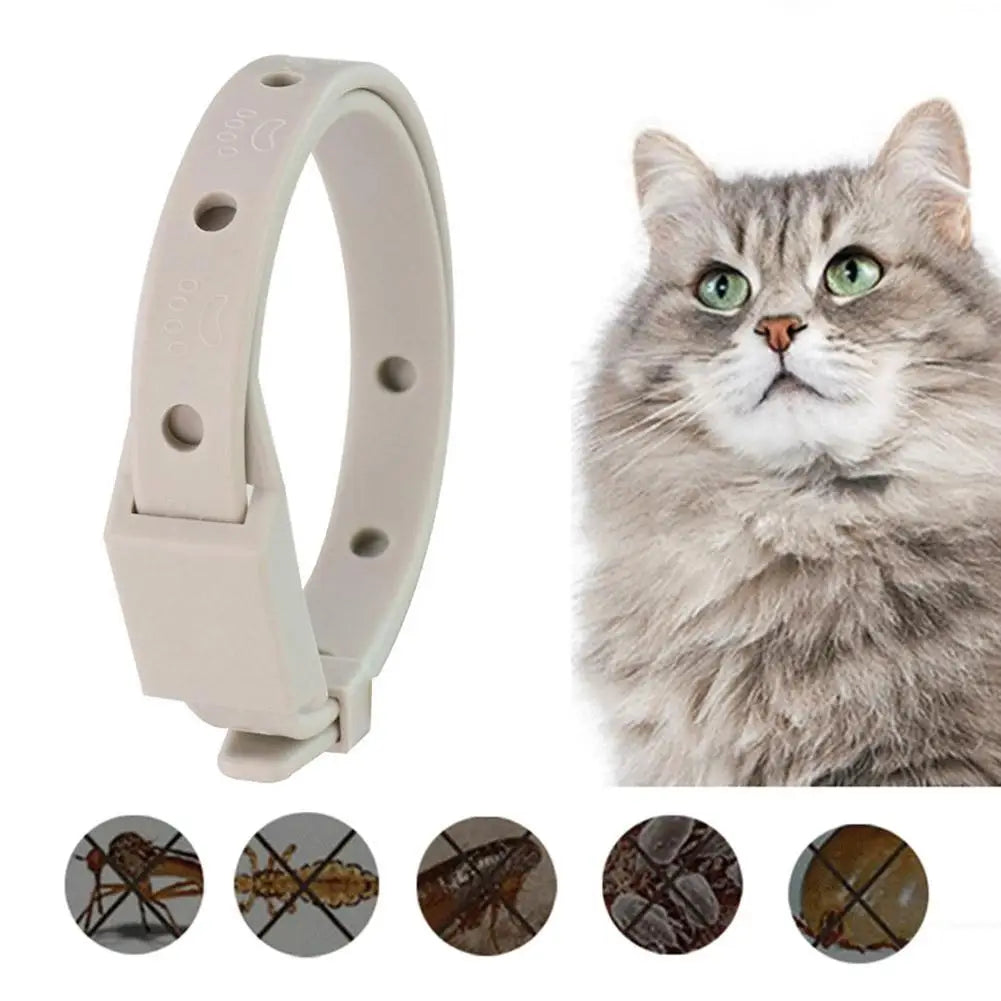 Flea & Tick Collar for Cats and Small Dogs – 8-Month Protection