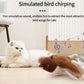 Catnip Electric Bird Toy – USB Rechargeable Touch-Activated Plush
