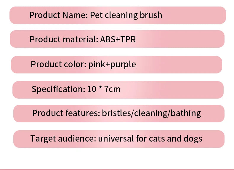 Colored Pet Grooming Comb – Floating Hair & Tangled Hair Remover