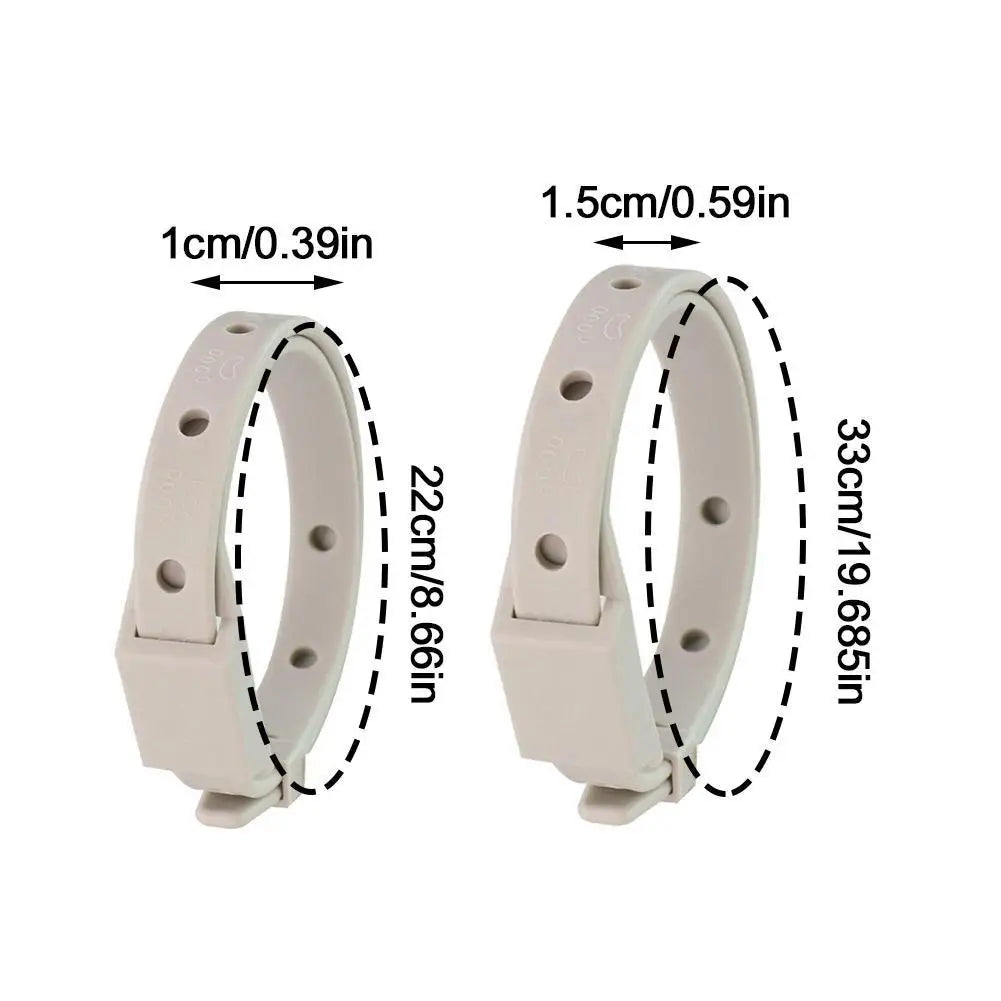 5-Pack Flea & Tick Collars for Dogs & Cats – 8-Month Protection