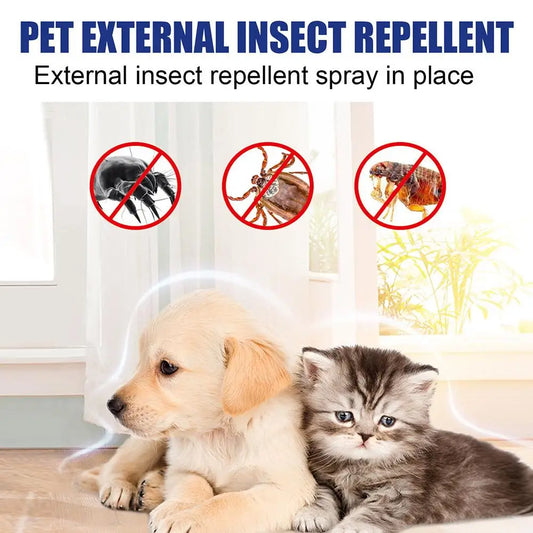 High-End Pet Flea Killer Drops – 60ml for Cats & Dogs