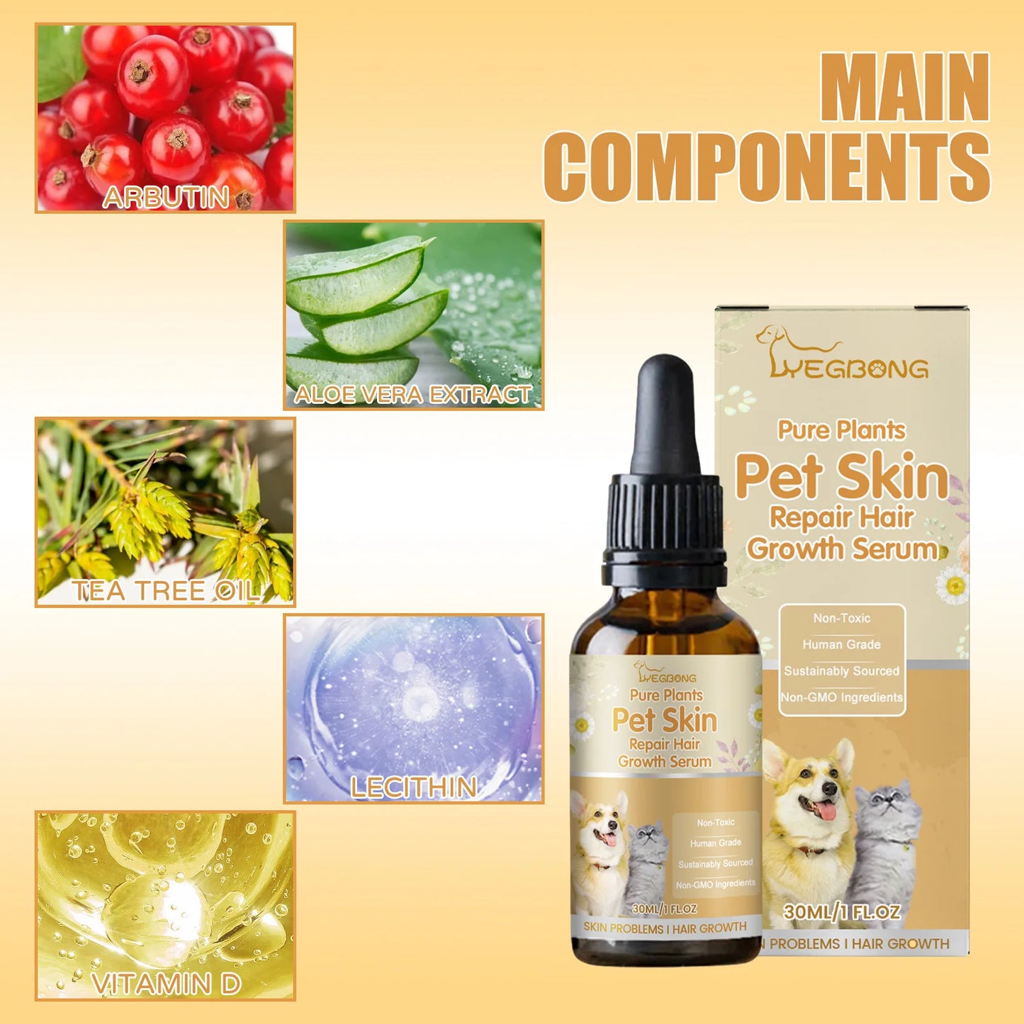 Pet Anti-Itch Spray – Flea, Mite & Tick Relief for Dogs & Cats